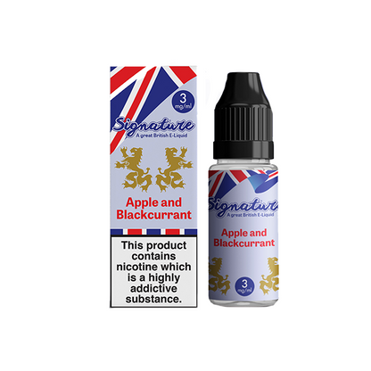 12mg Signature Flavours TPD 10ml E-Liquid (80VG/20PG)