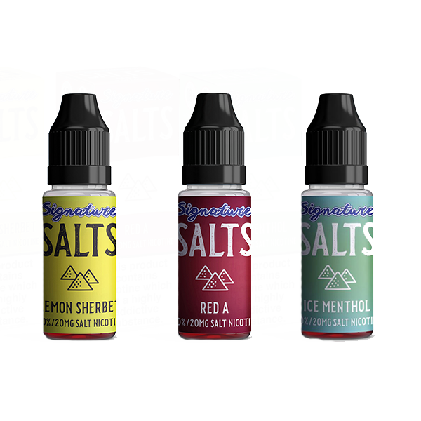 20mg Signature Salts By Signature Vapours 10ml Nic Salt (50VG/50PG)