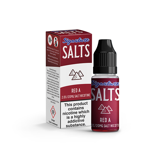 20mg Signature Salts By Signature Vapours 10ml Nic Salt (50VG/50PG)