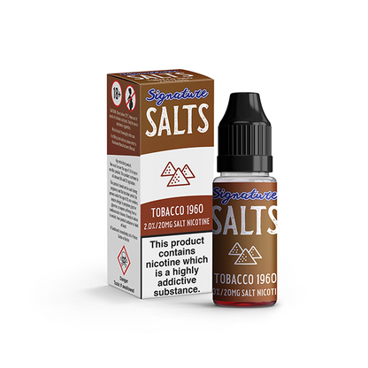 20mg Signature Salts By Signature Vapours 10ml Nic Salt (50VG/50PG)