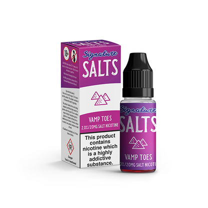 20mg Signature Salts By Signature Vapours 10ml Nic Salt (50VG/50PG)