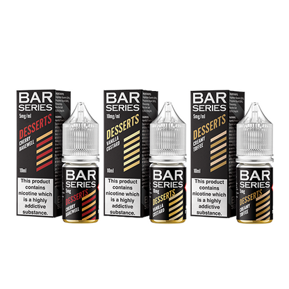 5mg Bar Series Desserts 10ml Nic Salts (50VG/50PG)