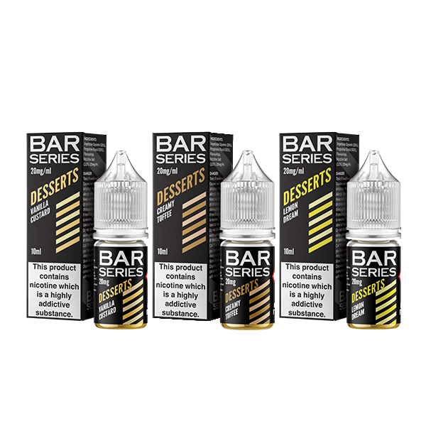 20mg Bar Series Desserts 10ml Nic Salts (50VG/50PG)