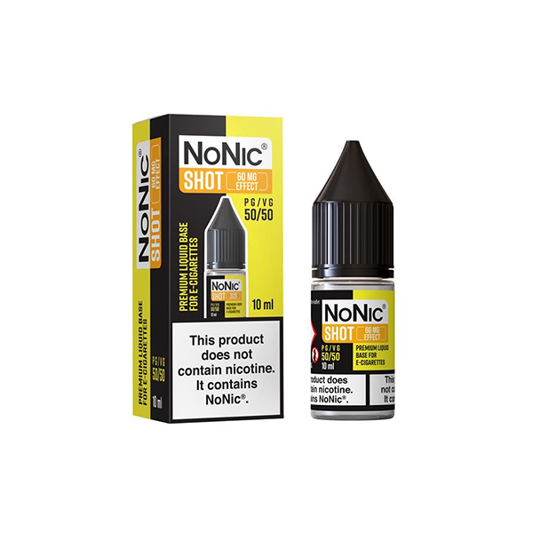 60mg NoNic Shot 10ml (50VG/50PG)