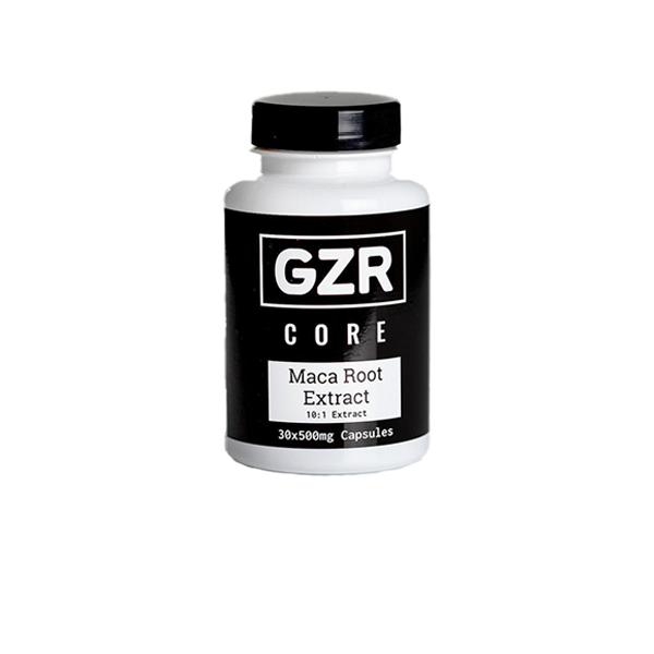 GZR 500mg Maca Root Capsules - 30 Capsules