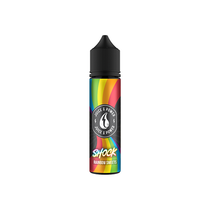 0mg Juice N Power Shortfills 50ml (70VG/30PG)