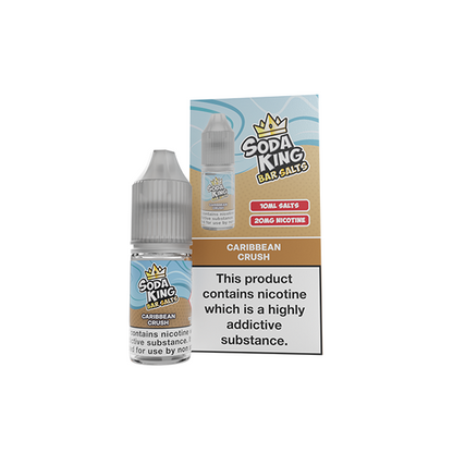 Soda King Bar SALTS 20mg Nic Salts 10ml - (50VG/50PG)