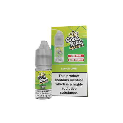 Soda King Bar SALTS 20mg Nic Salts 10ml - (50VG/50PG)