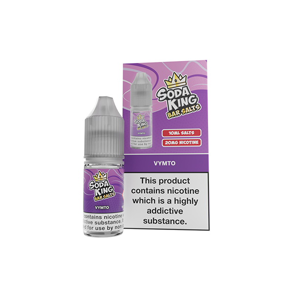 Soda King Bar SALTS 20mg Nic Salts 10ml - (50VG/50PG)