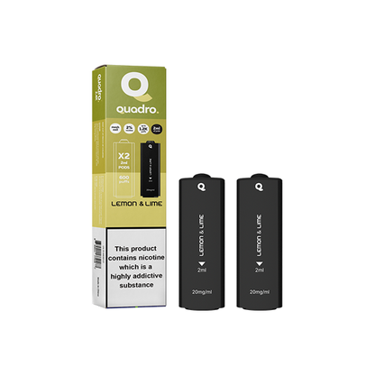 20mg Quadro 2.4k Replacement Pods - 2ml