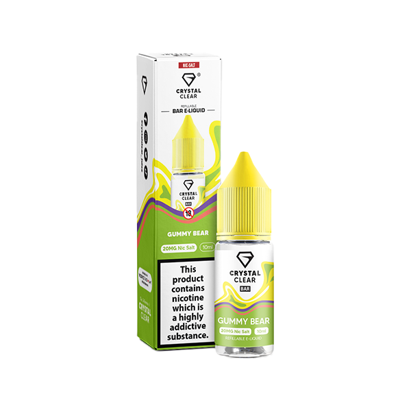 10mg Crystal Clear Nic Salt 10ml (50VG/50PG)