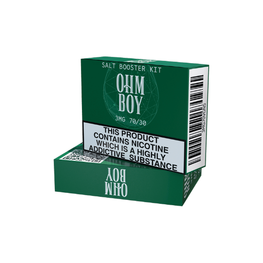 3mg Ohm Boy Longfill Booster Kit Nicotine Salt (70VG/30PG)