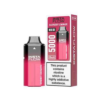 20mg Instaflow 5000 Disposable Rechargeable Vape Kit 5000 Puffs