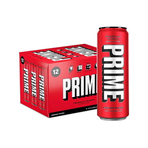 PRIME Energy USA Tropical Punch Drink Can 330ml