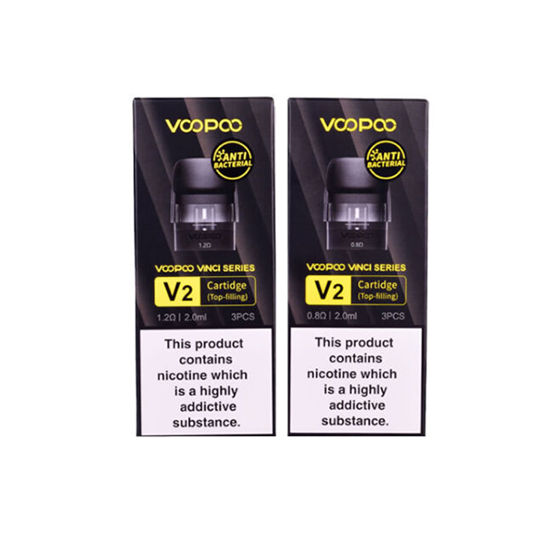 VooPoo Vinci V2 Replacement Cartridge Pods - 3Pcs