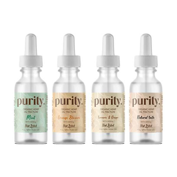 Purity 600mg Full-Spectrum CBD Olive Oil 30ml