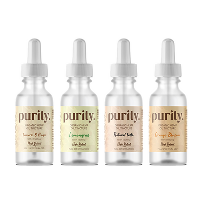 Purity 1500mg Full-Spectrum CBD Hemp Oil 30ml