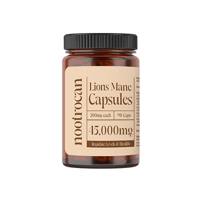 Nootrocan 45000mg Nootropic Vegan Mushroom Capsules - 90 Caps