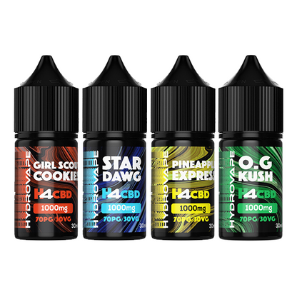 Hydrovape 1000mg H4 CBD E-liquid 30ml (70VG/30PG)