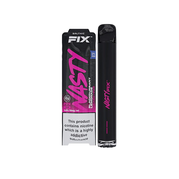 10mg Nasty Fix Disposable Vape Pod 675 Puffs