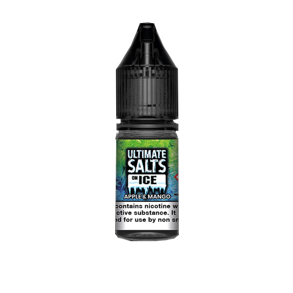 10mg Ultimate Puff Salts On Ice 10ml Flavoured Nic Salts (50VG/50PG)