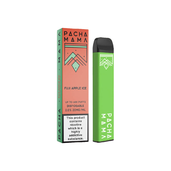 20mg Pacha Mama Disposable Vape Device 600 Puffs