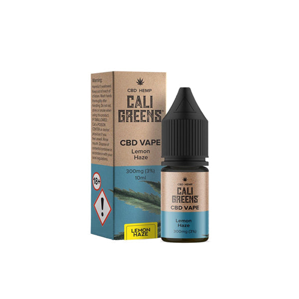 Cali Greens Vape 300mg 10ml CBD E-Liquid