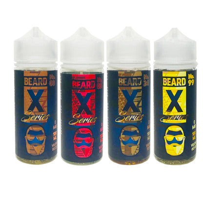 Beard Vape By X Series 100ml Shortfill 0mg (60VG/40PG)