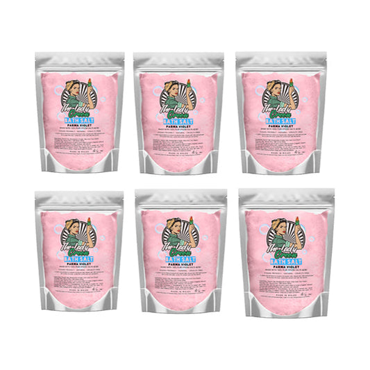 Lady Green 20mg CBD Parma Violet Bath Salts - 6 Pack