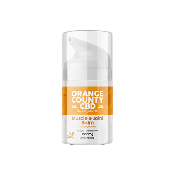 Orange Country CBD 1000mg CBD Muscle And Joint Balm - 50ml