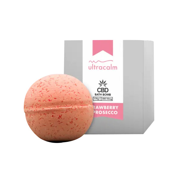 Ultracalm 50mg CBD Bath Bombs 170g