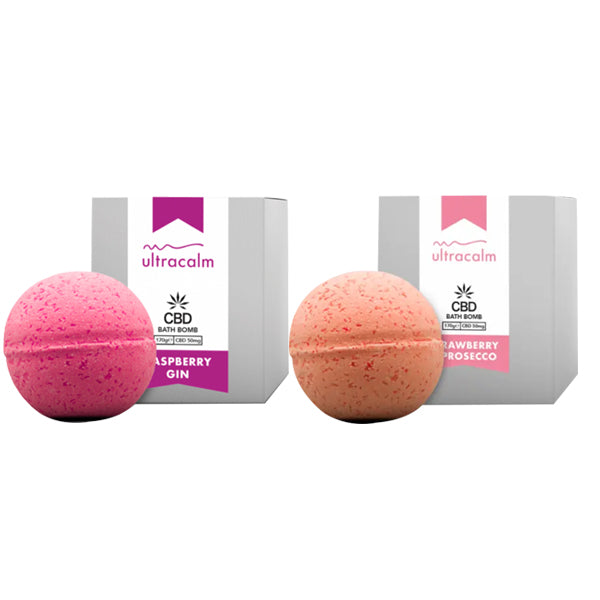 Ultracalm 50mg CBD Bath Bombs 170g