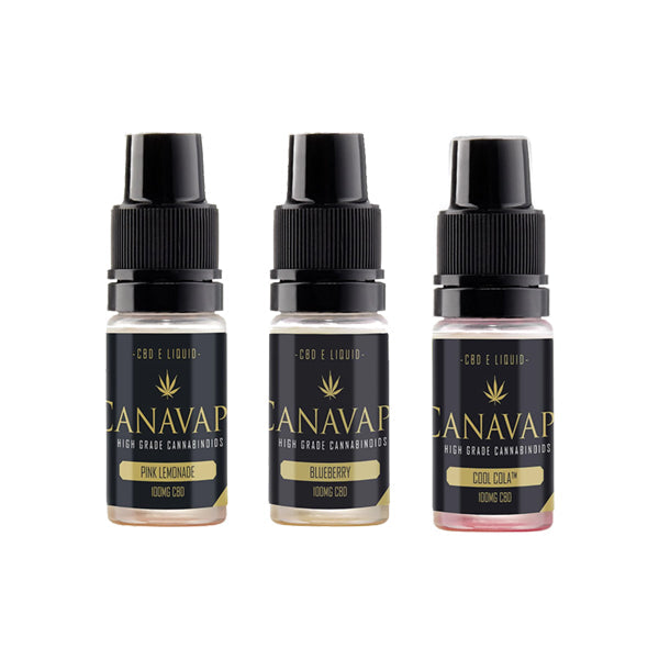 Canavape E-Liquid 100mg CBD + 10mg CBG 10ml