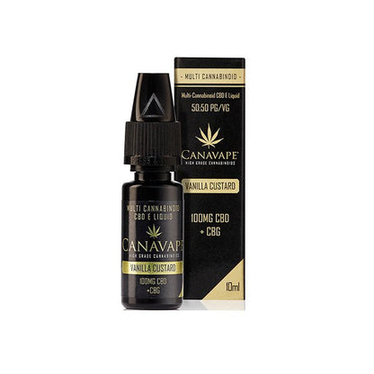 Canavape E-Liquid 100mg CBD + 10mg CBG 10ml