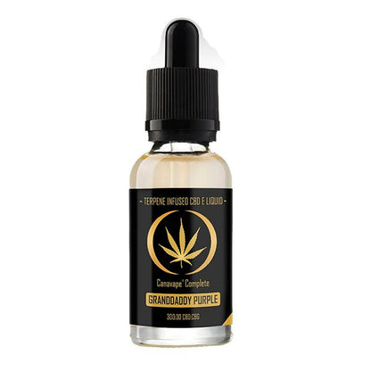 Canavape Complete Terpene E-Liquid 300mg CBD + 30mg CBG 30ml