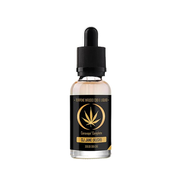 Canavape Complete Terpene E-Liquid 300mg CBD + 30mg CBG 30ml