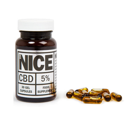 Mr Nice 5% 500mg CBD Gel Capsules