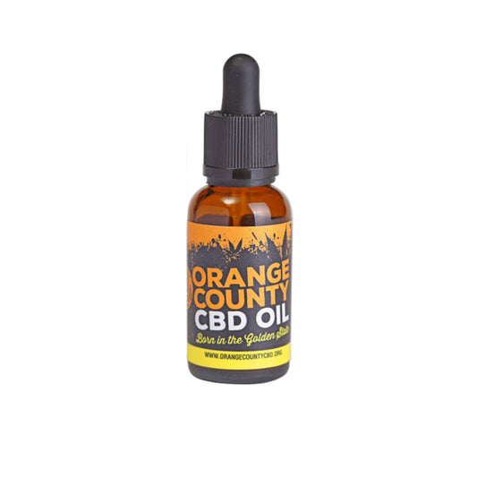 Orange County CBD 500mg 30ml MCT Oil - Organic Coconut Oil