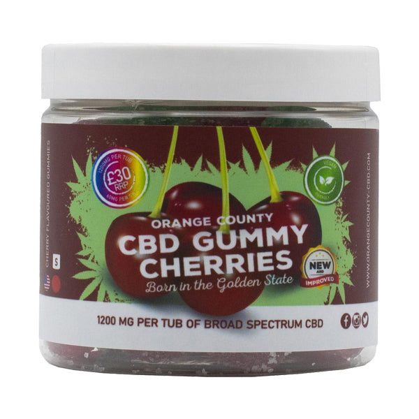 Orange County CBD 1200mg Gummies - Small Pack