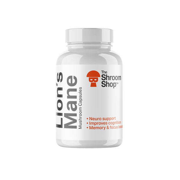 The Shroom Shop Lion's Mane Mushroom 45000mg CBD Capsules - 90 Caps