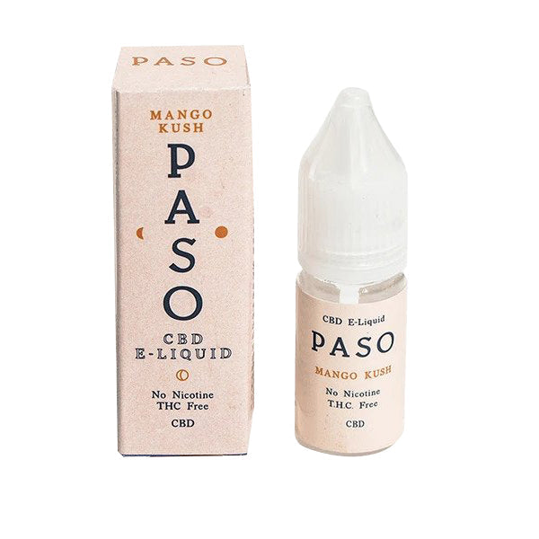 Paso 500mg CBD Vaping Liquid 10ml (70PG/30VG)