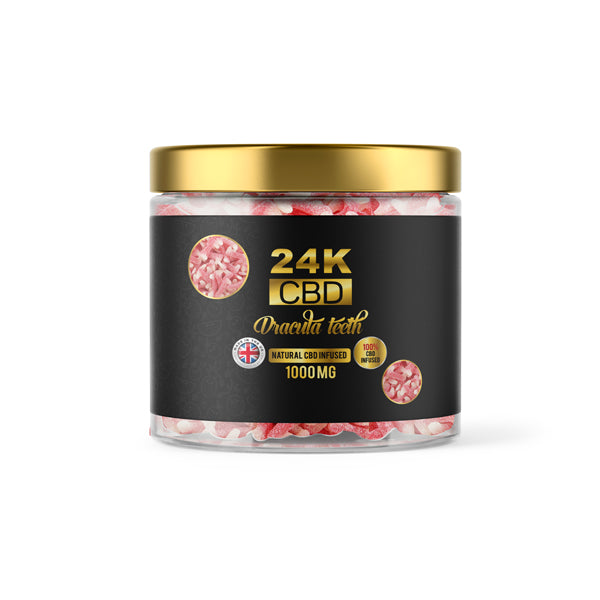 24K 750mg CBD Premium Gummies