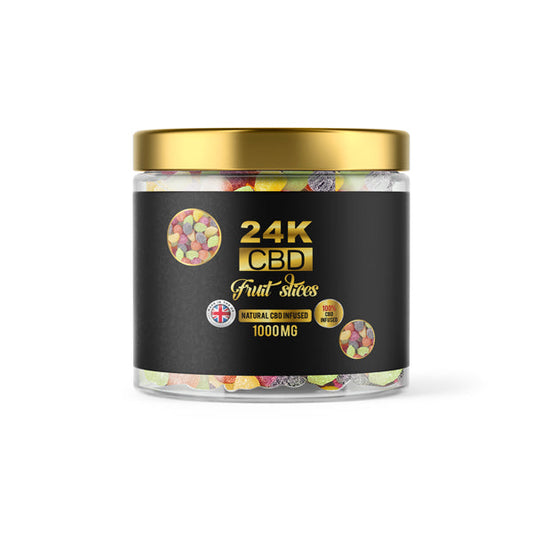 24K 750mg CBD Premium Gummies