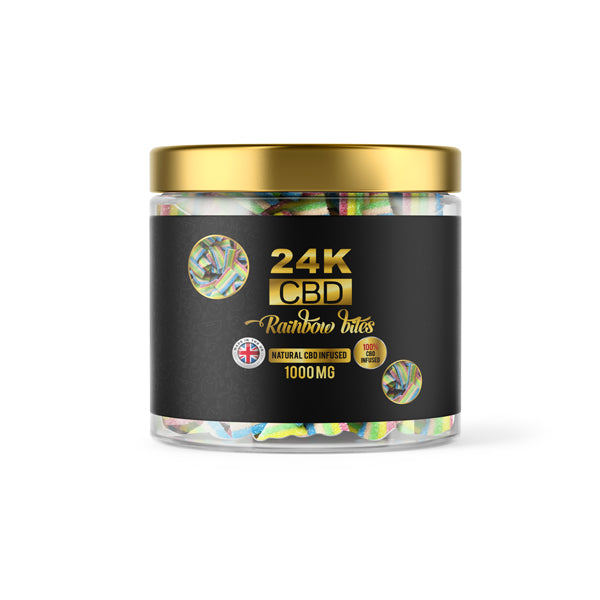 24K 1000mg CBD Premium Gummies