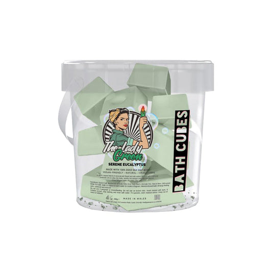 Lady Green 90mg CBD Serene Eucalyptus Bath Cubes - 360g