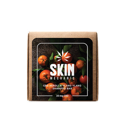 Skin Mechanic 50mg CBD Neroli & Ylang Ylang Shampoo Bar 100g