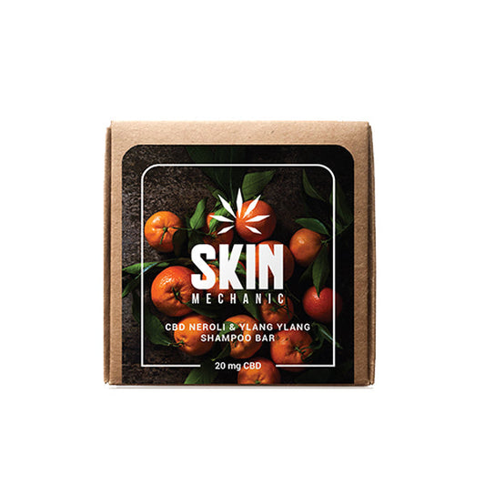 Skin Mechanic 50mg CBD Neroli & Ylang Ylang Shampoo Bar 100g