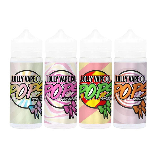 Lolli Vape Co Pops 100ml Shortfill 0mg (80VG/20PG)