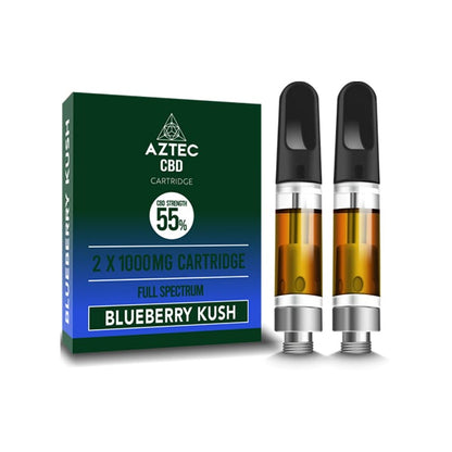 Aztec CBD 2 x 1000mg Cartridge Kit - 1ml