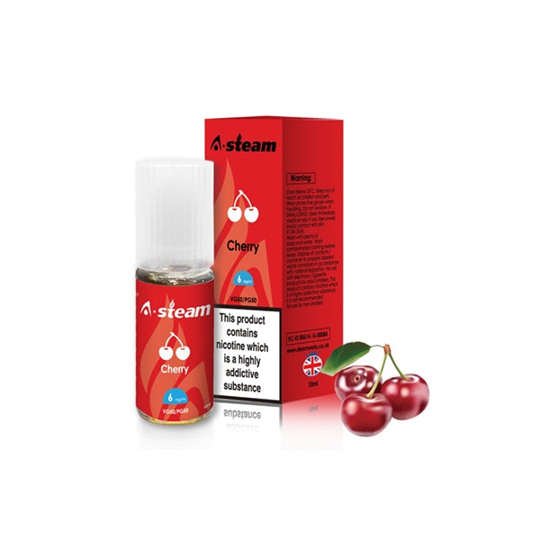 A-Steam Fruit Flavours 18MG 10ML (50VG/50PG)